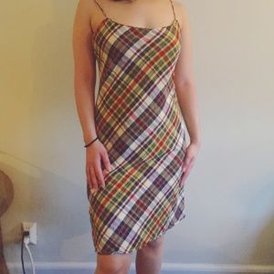 Vintage Plaid Dress